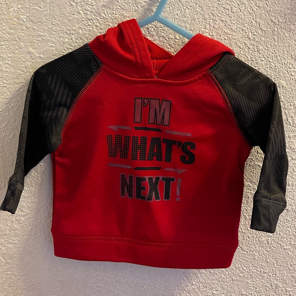 Baby red sweater 0-3 months